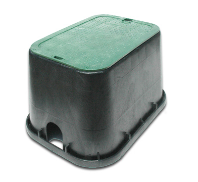 [BOX-14x19] NDS 14 in. x 19 in. Standard Valve Box with Overlapping ICV Cover